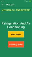 Refrigeration & Air Conditioning MCQ Quiz Affiche