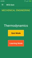 Thermodynamics (Mechanical Engineering) MCQ Quiz poster