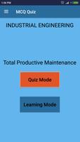 Total Productive Maintenance (Industrial) MCQ Quiz poster