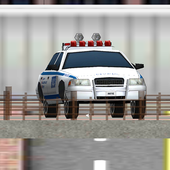 Police Car City Operations 3d icon