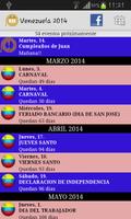 Calendario Feriados Venezuela 截图 3