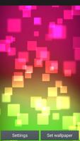 Neon Shapes Live-Wallpaper capture d'écran 2