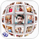 3D Cube Photo Frames APK