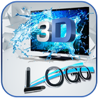 3D logo maker 2017 ícone
