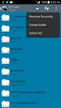 File Manager Android screenshot 1