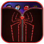 آیکون‌ Spider Zip Lock Screen