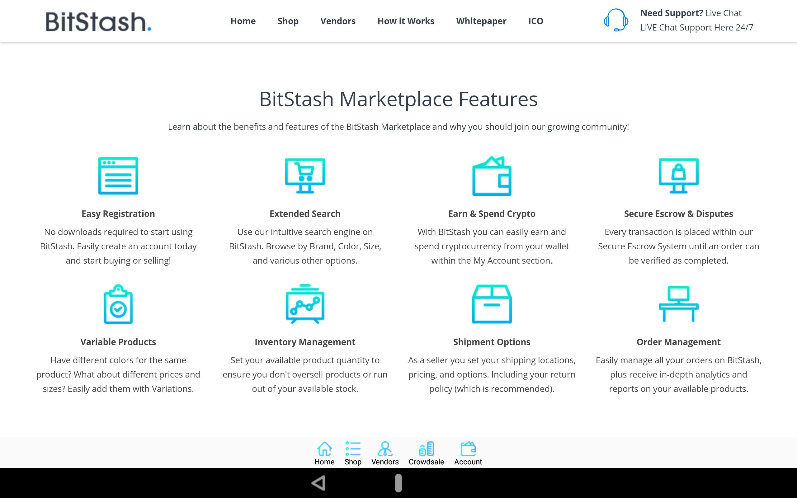 sell stuff for cryptocurrency