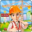 學校建築施工現場：建造者遊戲