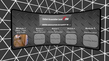 United Association 254 Safety 360 الملصق