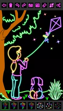 Screenshot 1 for Magical Drawing Glow