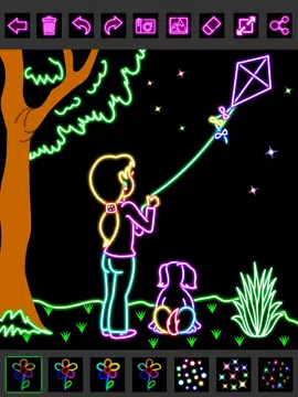 Screenshot 5 for Magical Drawing Glow