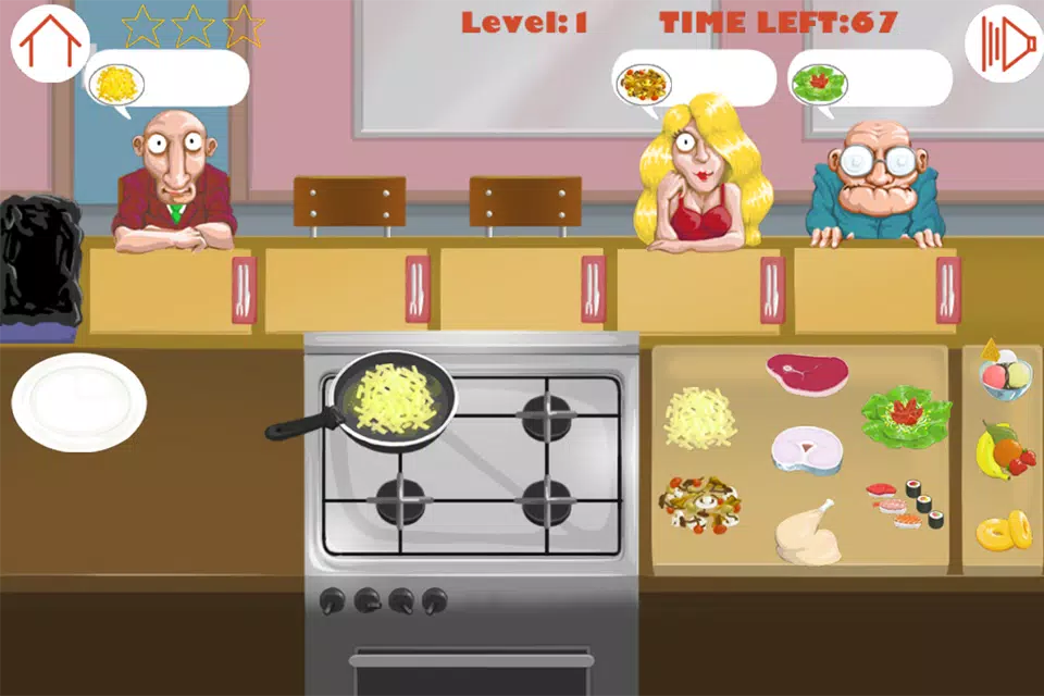 Download do APK de Comida de rua de cozinha: jogos de restaurante