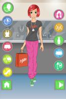 Dress up games and shopping Affiche