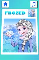 Puzzel Frozen-poster