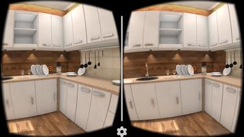 2 Schermata Interior House Cardboard VR