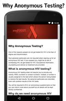 HIV Anonymous Affiche