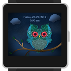 Puffy Owlet Watch Face icono