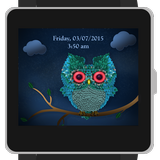 Puffy Owlet Watch Face icône