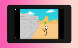 Stickman Prison Escape Puzzle Game Affiche