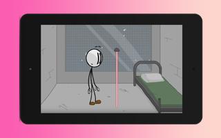 Stickman Prison Escape 1 Puzzles Game capture d'écran 1