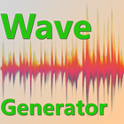 audio wave tone generator Zeichen