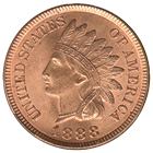 Indian Head Cents-icoon