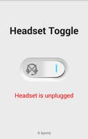Headset Toggle Cartaz