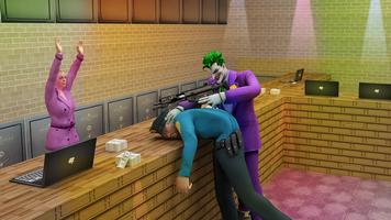 Scary Clown Attack Simulator - Combattant de crime capture d'écran 2