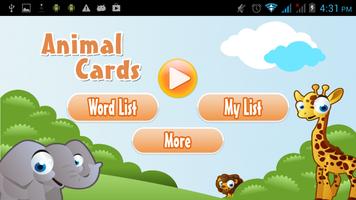 Animals Card ảnh chụp màn hình 1