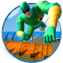 Superhero Stuntman Run - Water Park Games APK