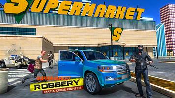 Supermarket Robbery - Mafia Crime Fighter 截图 1
