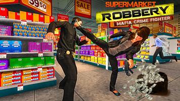 Supermarket Robbery - Mafia Crime Fighter capture d'écran 2