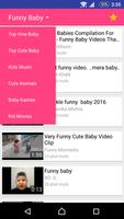 Baby Funny Videos for Whatsapp capture d'écran 2