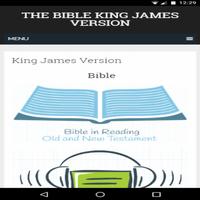 Bible King James Version Affiche