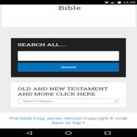 Bible King James Version screenshot 3