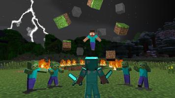 Herobrine Mods For Minecraft Affiche