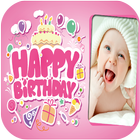 Happy BirthDay Photo Frame-icoon