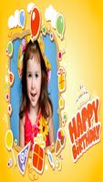 Happy BirthDay Photo Frame Cartaz