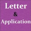 Letter & Application