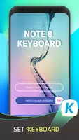 Note 8 Keyboard ポスター