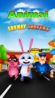 Animal Subway Surfer captura de pantalla 1