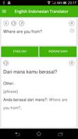 English Indonesian Translator 海報