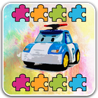 World Puzzle Robocar Happy Jigsaw Zeichen