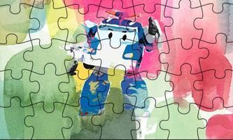 World Puzzle Robocar Happy Jigsaw Ekran Görüntüsü 3