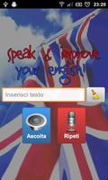 Speak & improve your english poster