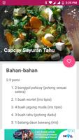 Resep Capcay Sayuran Sederhana تصوير الشاشة 3
