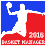 Basket Manager 2016 Free icône