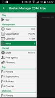 Basket Manager 2016 Free screenshot 1