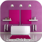 Accent Wall Design Concept icône