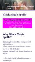 Black Magic Spells Cartaz